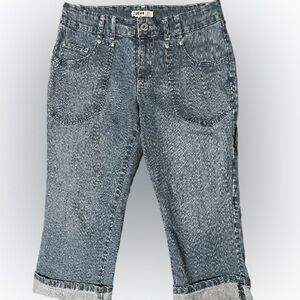 JEANSTAR Premium Denim Crop Jeans Size 8
